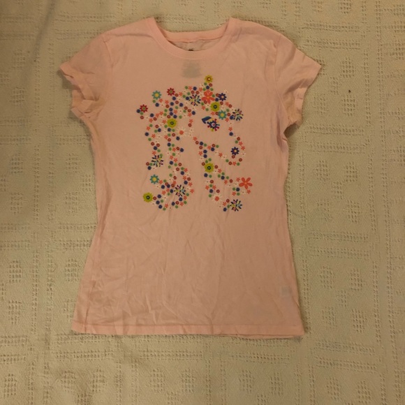 Unicorn Girls Tee Shirt XL pink comfortable - Picture 1 of 4